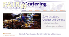 Desktop Screenshot of einfach-fair-catering.de
